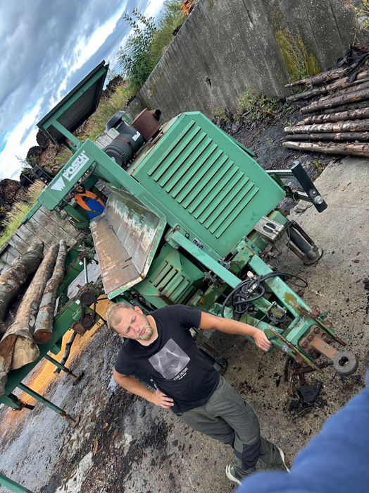 Łuparka Posch mobilna