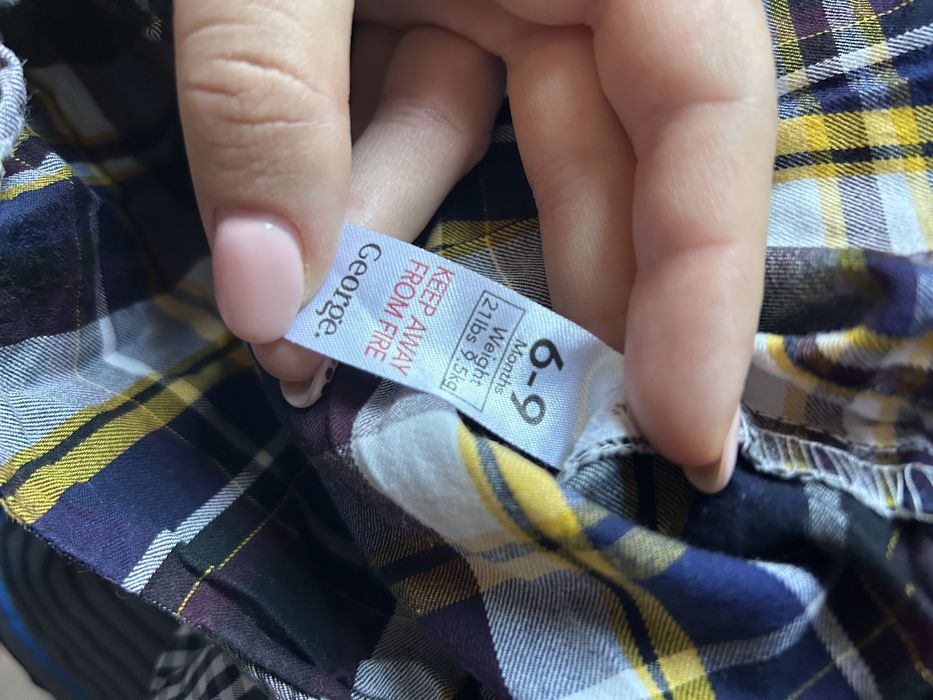 Koszule w kratkę Cocodrillo i George r74