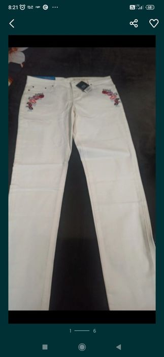 Nowe Jeansy skinny L