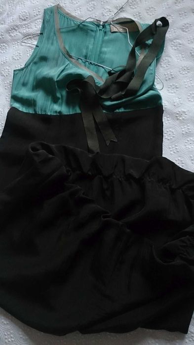 Elegancka sukienka jedwabna firmy Schumacher marka premium rozmiar 36