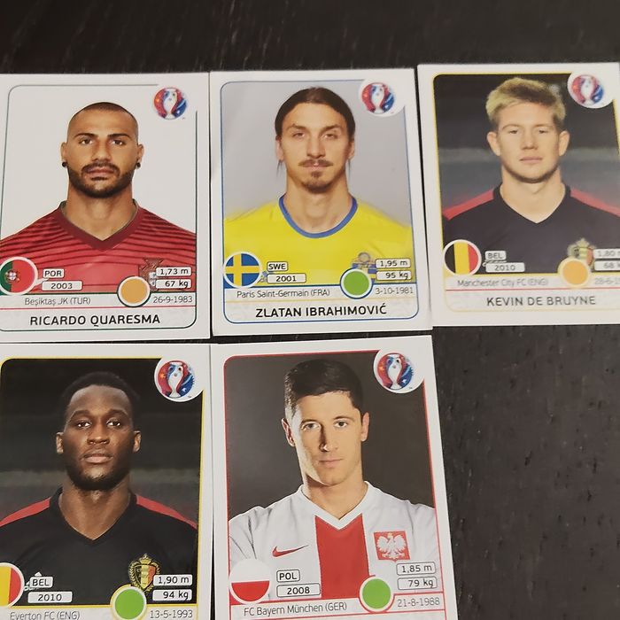 Cromos euro 2016 Panini