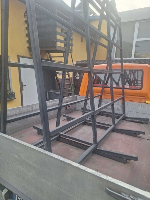 Stojak do transportu szkła