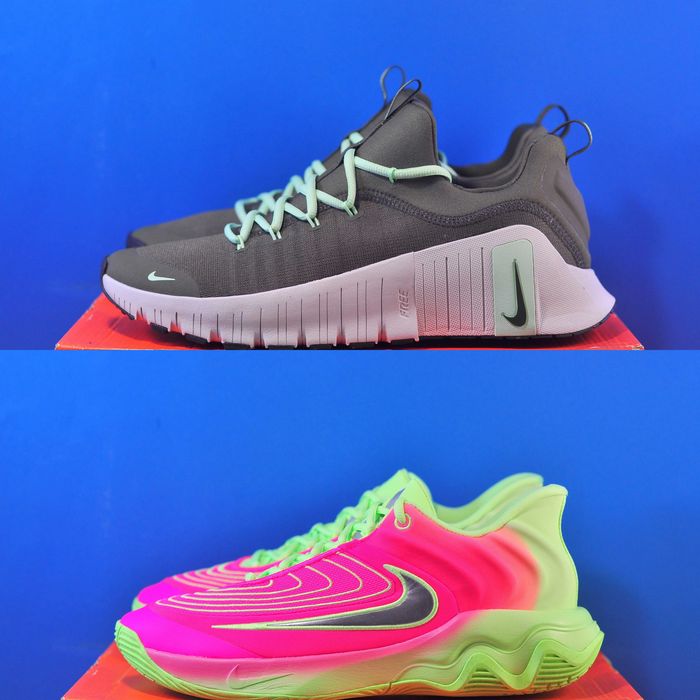 Кросівки Nike Free Metcon 6 , Nike Giannis Immortality 4 Green/Pink