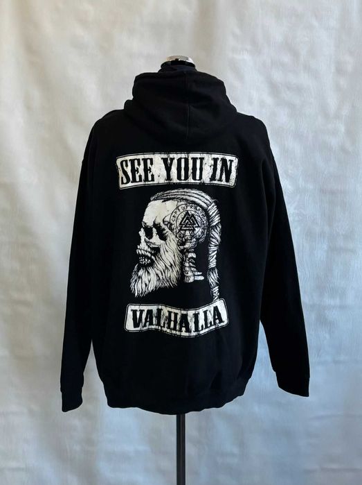 Bluza z kapturem See You In Valhalla Wiking roz. XXL