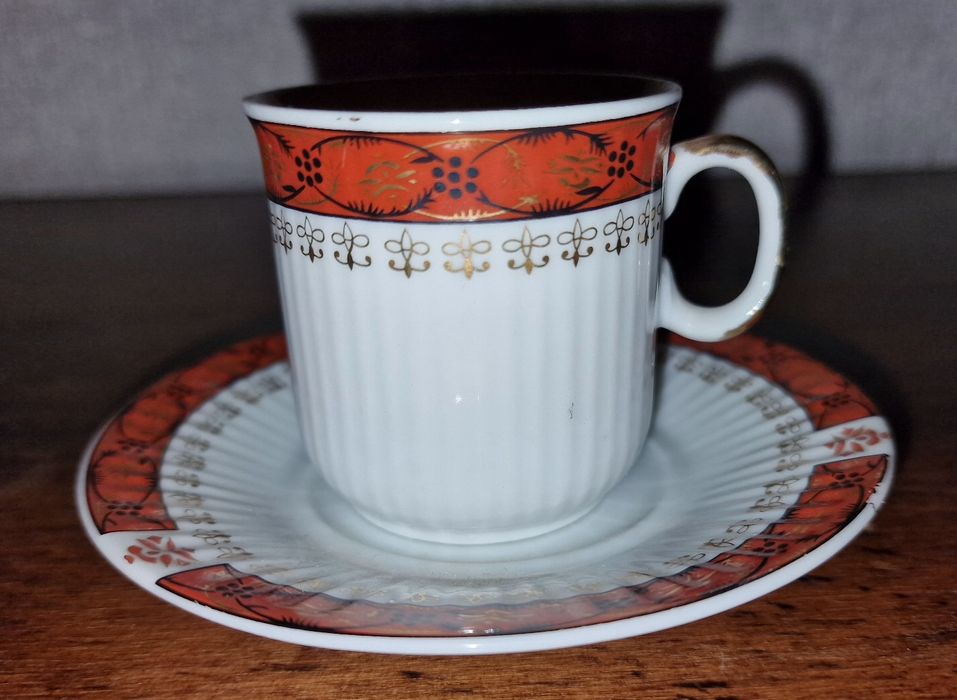 Set de Café (Chávena e Pires) TAKANA Porcelana Japonesa Vintage