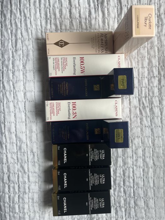 Fluidy Chanel Estee Lauder Charlotte Tilbury