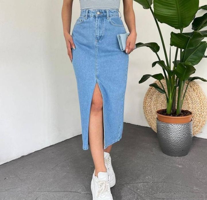 Нова джинсова спідниця