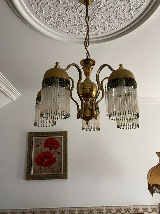 Candeeiro de Sala em Latão