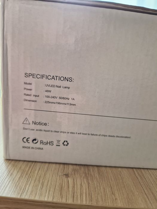 Lampa Do Paznokci SUN 5 48W Biała