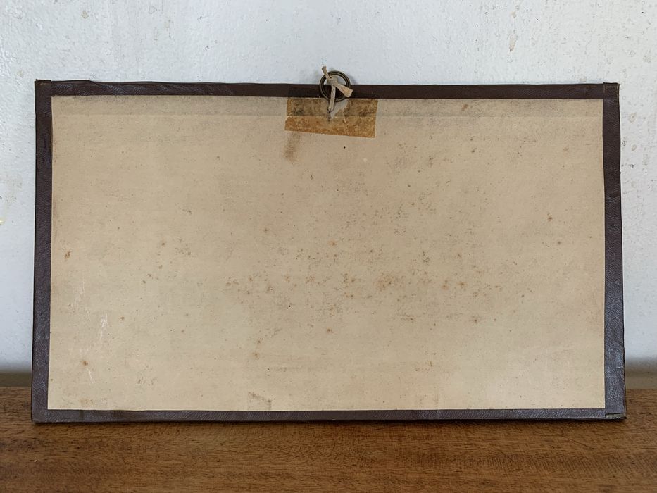 Quadro antigo “ultima ceia”