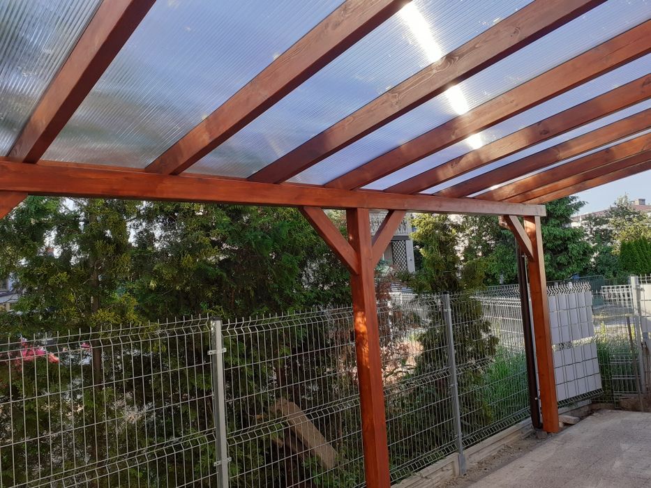 Altany Ogrodowe -Zadaszenia tarasów -Garaże- Domki drewniane