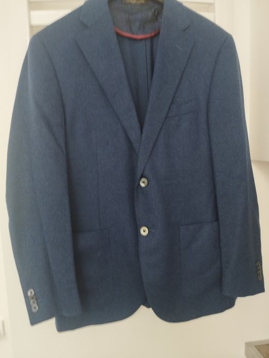 Чоловічій піджак бренду CORNELIANI  синього кольору