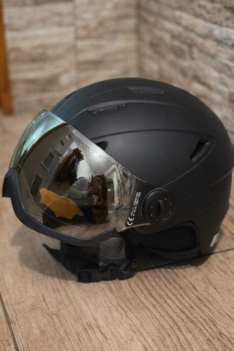 Kask narty snowboard UV gogle dorosli dzieci unisex