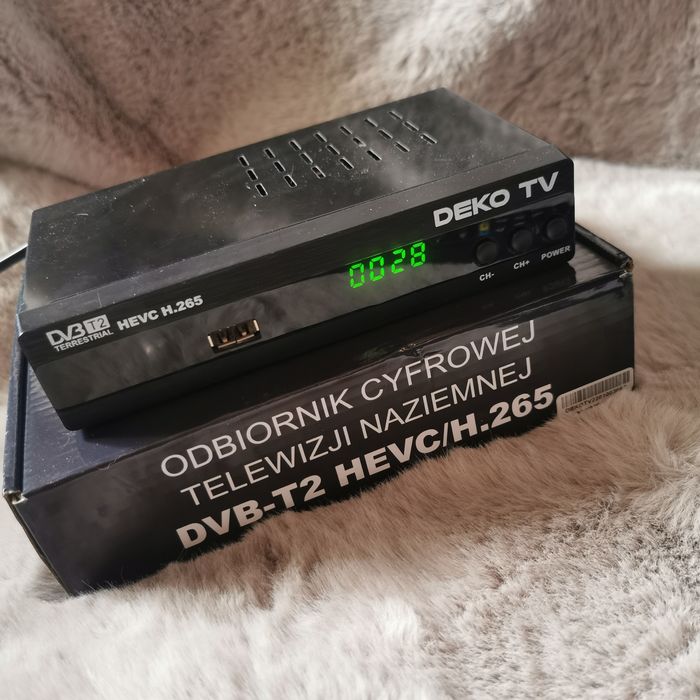 Tuner Dekoder DVD-T2 DEKO TV