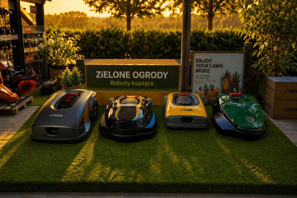 Sprzedaż instalacja montaż robota koszącego