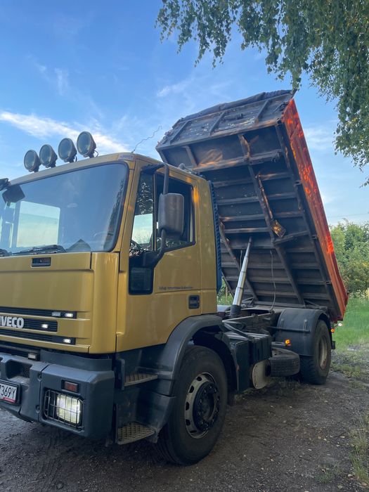 Iveco eurotech/eurocargo wywrotka 4x2 blokada mostu