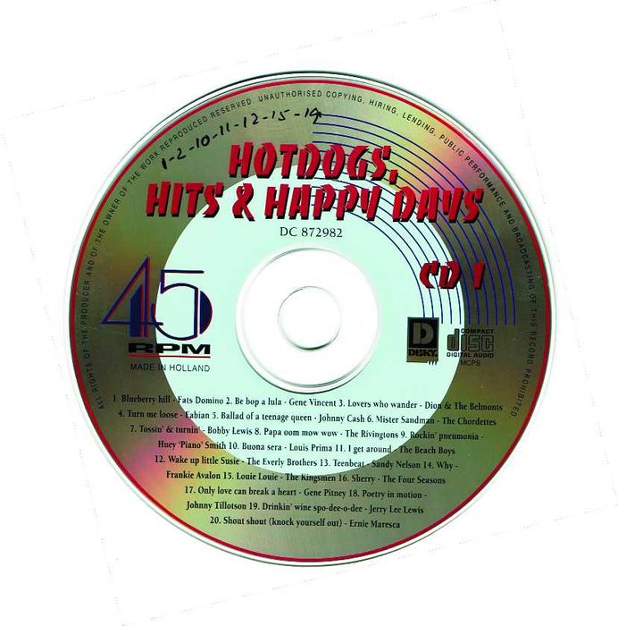Hotdogs, Hits & Happy Days - CD 1 - 1995