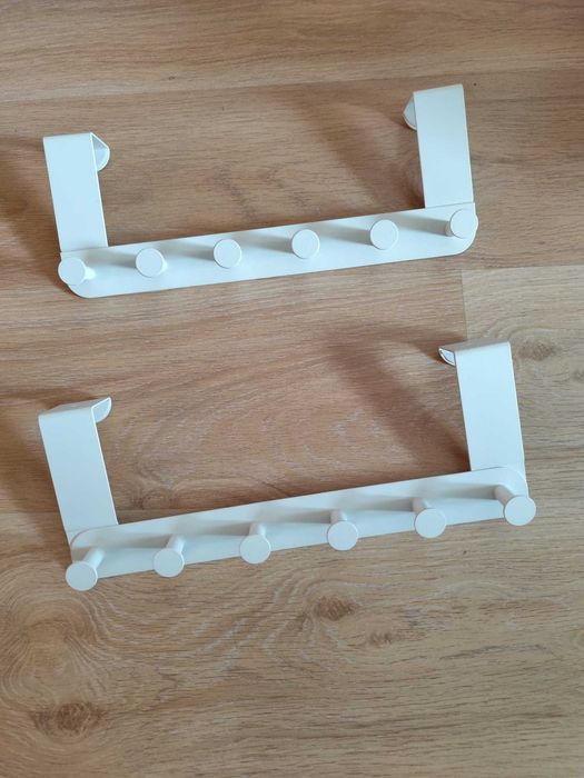 ENUDDEN Cabide p/porta, branco- IKEA - 2 unidades