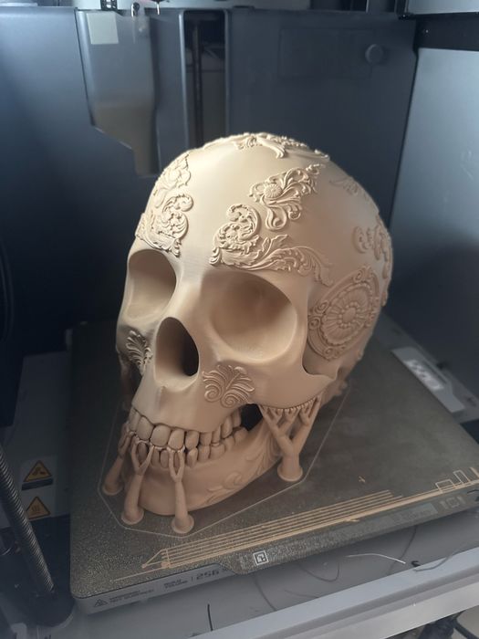 Підставка для шолома Череп 3D | Helmet Stand | Військовий / Мото