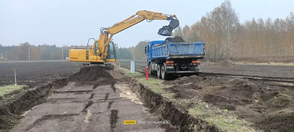 Mini Koparka,Wywrotka,Stawy,Wyburzenia, Koparko ładowarka,Spych,Szamba