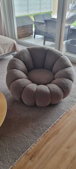 Fotel obrotowy cappuccino