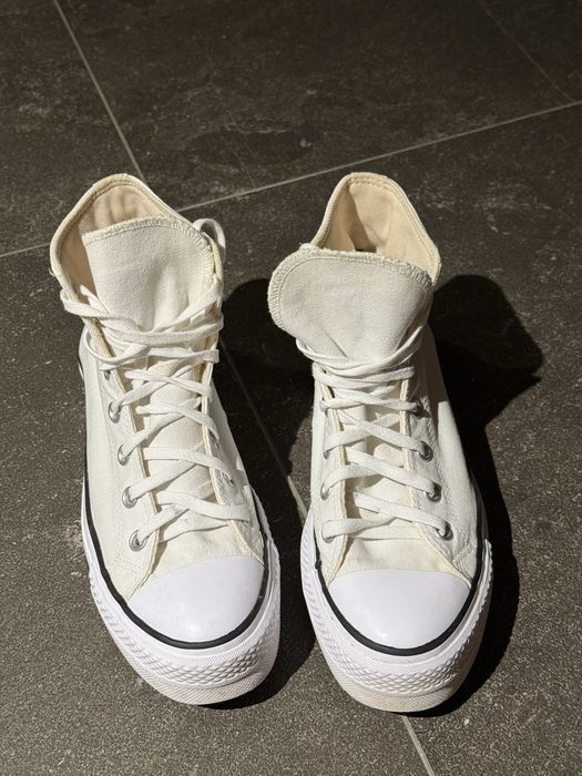 Кросівки жіночі converse білі, 39 розмір, 24,5 см