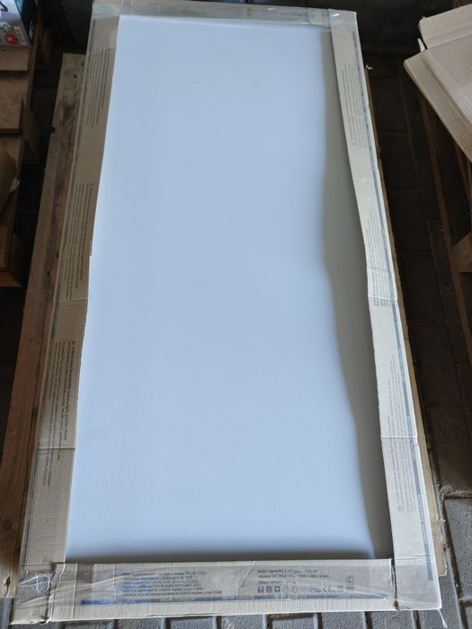 Płytki gresowe podłogowe ścienne biały mat 119,8x59,8