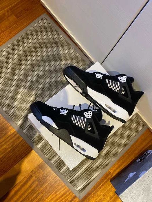 Jordan 4 Retro White Thunder r.38