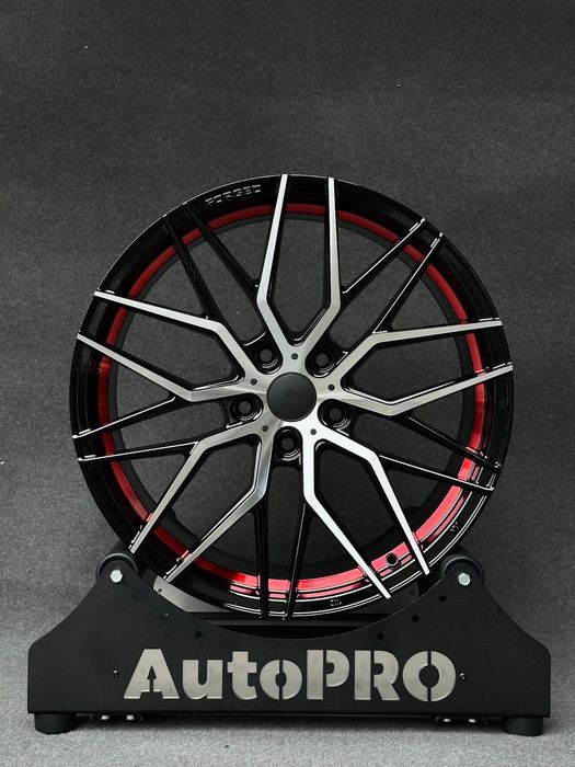 NOWE felgi 19 BMW CZARNY POŁYSK polerowany front czerwone wstawki  Candy RED 5x120 8.5j ET35 F10 Z3 Z4 E46 X1 X3 E83 F25 X5 E90 F30 F32 F34 GT F01 F12 F20 E87 F22 E60 xDrive  alufelgi