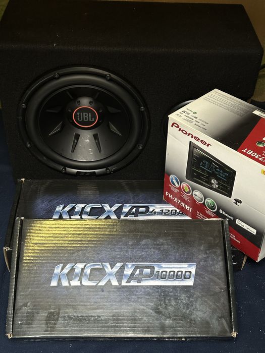 Готовий комплект автозвука в авто