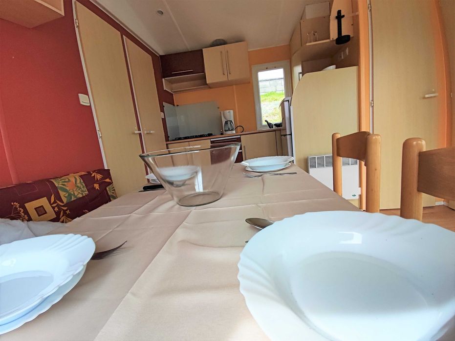 Mobil Home T2 IRM com grande alpendre - Esplanada|  oferta trasnporte