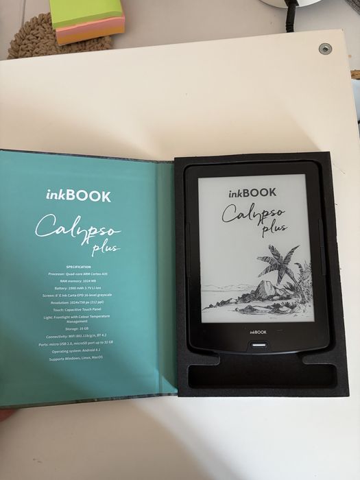 czytnik inkbook calypso plus (dołączam etui)