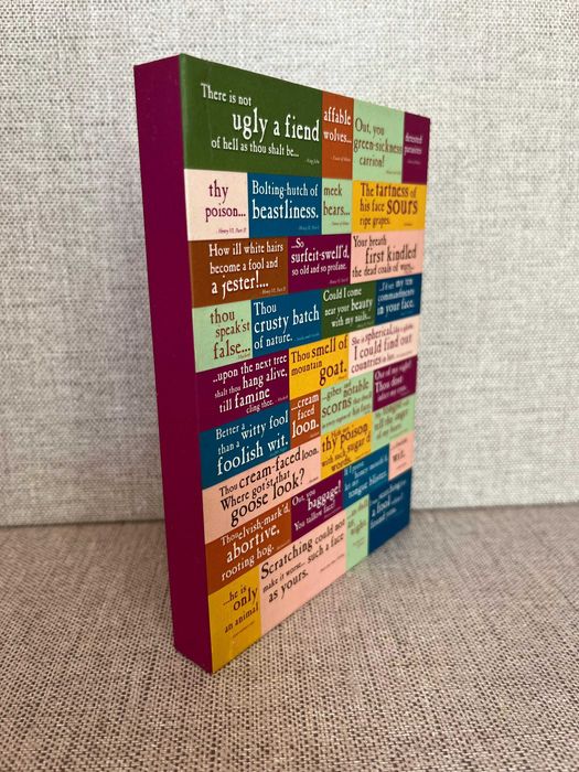 Caderno Capa Dura A5  "Shakespeare's Insults"