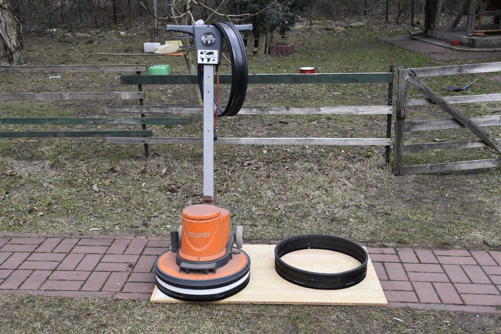 cykliniarka polerka numatic osłona antykurzowa