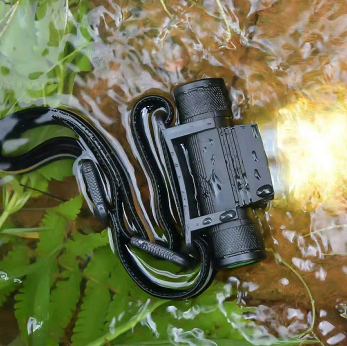Фонарь налобный пятидиодный SOLOLANDOR HD05 USB