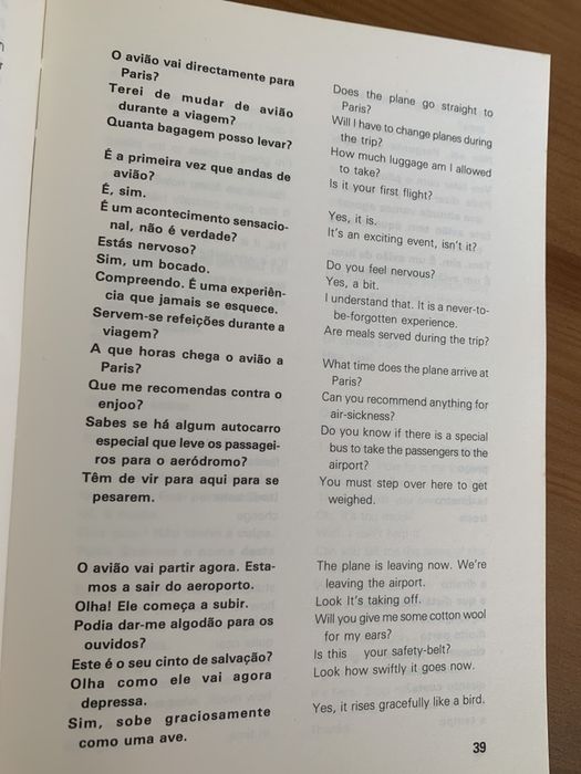 Guia de conversação inglesa Portes grátis