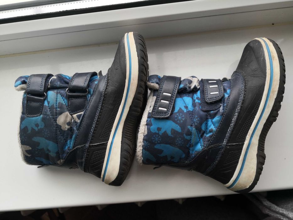 Śniegowce buty na zimę dla dzieci dziecięce