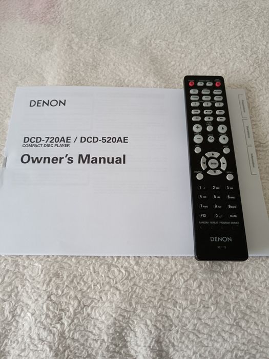 Leitor de CD Denon DCD 720 AE
