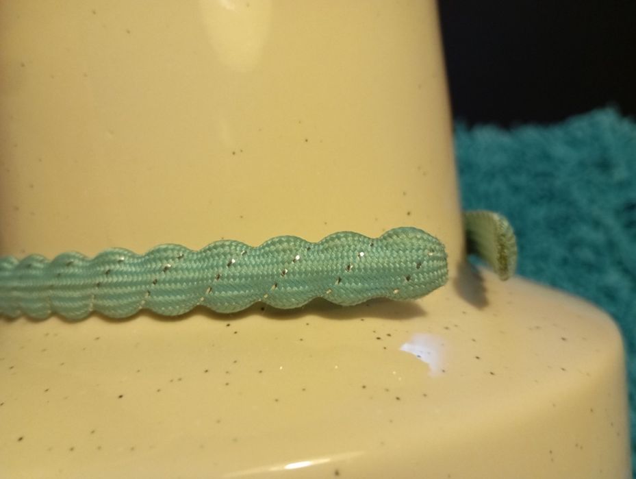 Bandolete fina azul claro