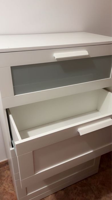 Comoda Branca 4 Gavetas