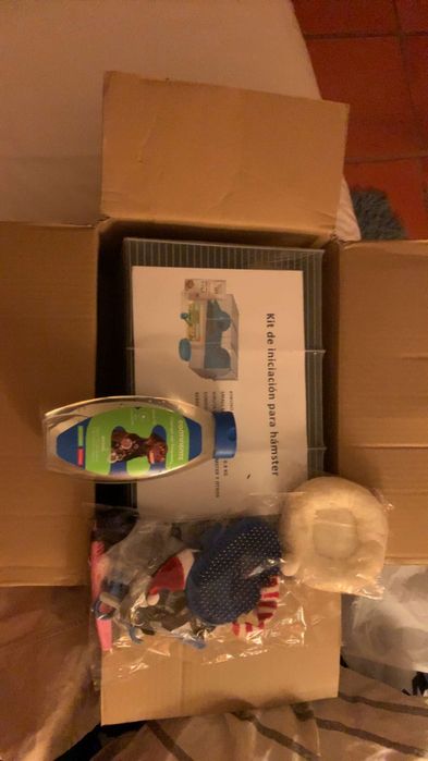 Kit premium de Hamster Novo!!! (Casinha e acessórios)