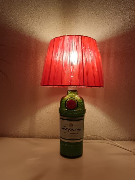 Candeeiro garrafa Tanqueray London Dry Gin