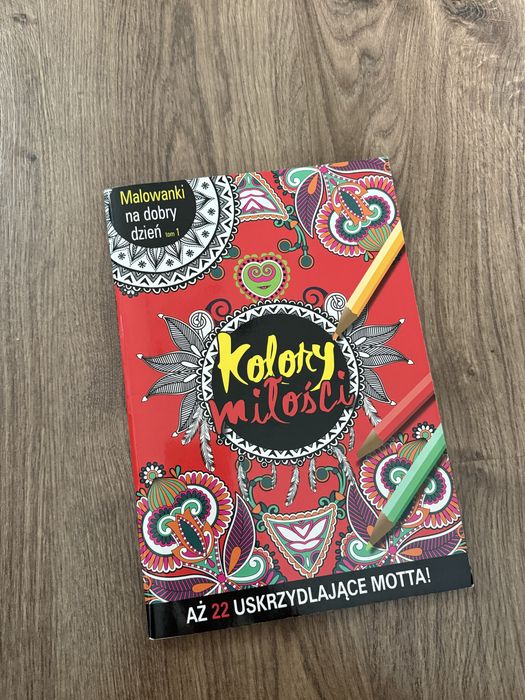 Kolorowanka dla dorosłych kwiaty mandale Kolory Miłości