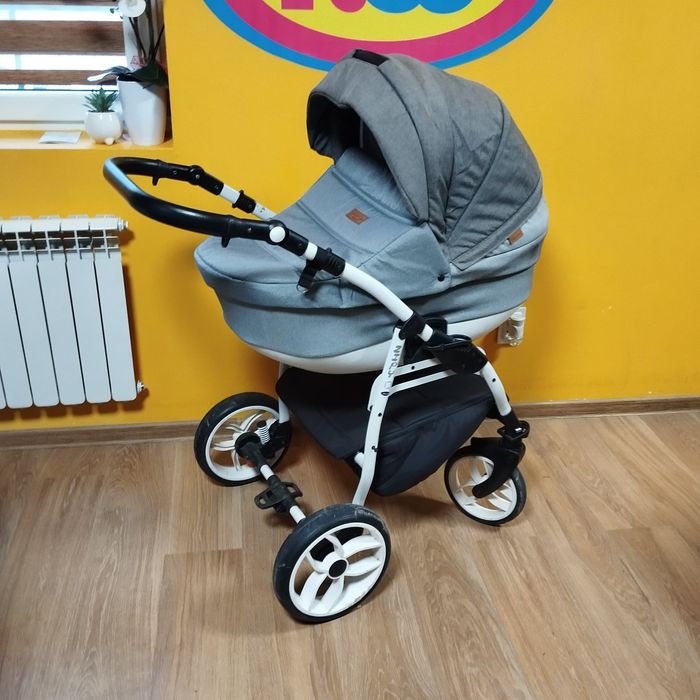 Baby Merc wózek głęboki świetna amortyzacja nosidełko gratis komis NW