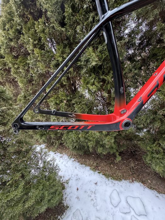 REZERWACJA Frameset scott scale rc team 1 właściciel okazja
