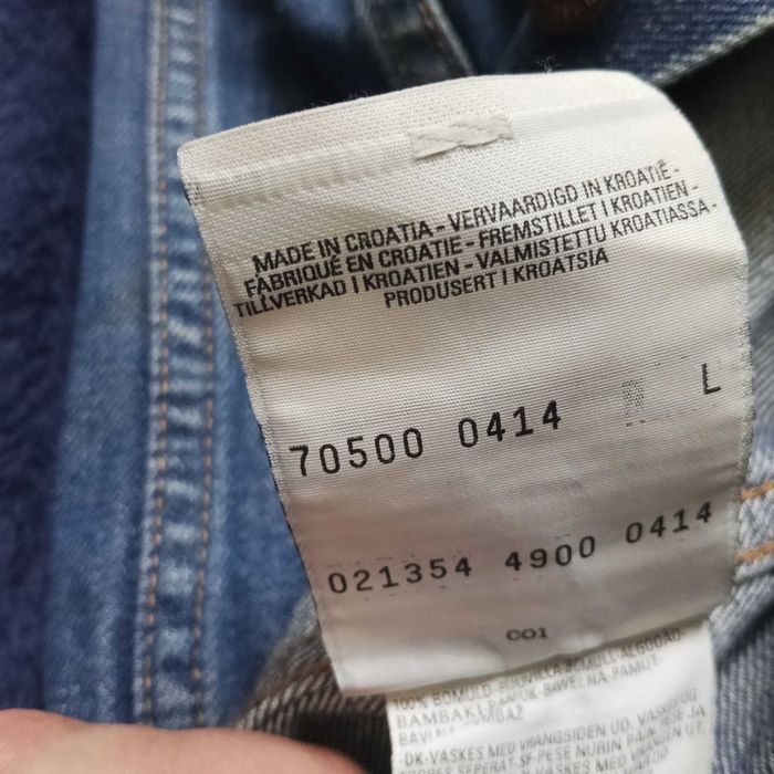 Kurtka jeans marki Levis rozm im ar L