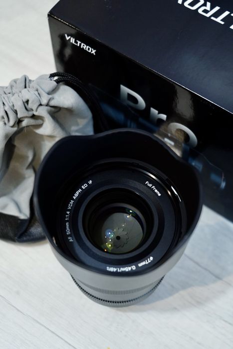 Обʼєктив Viltrox AF 50mm F1.4 Pro для Sony E-Mount.