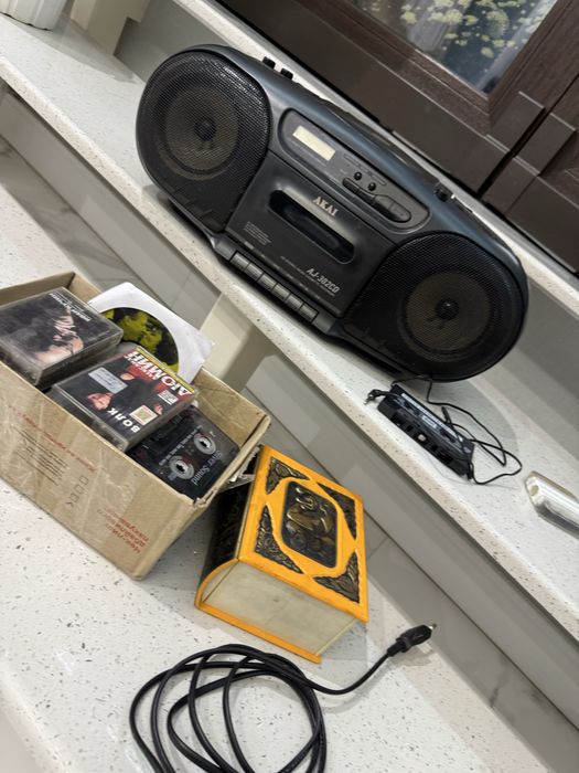 кассетный магнитофон Akai  чистый  японец ‼️