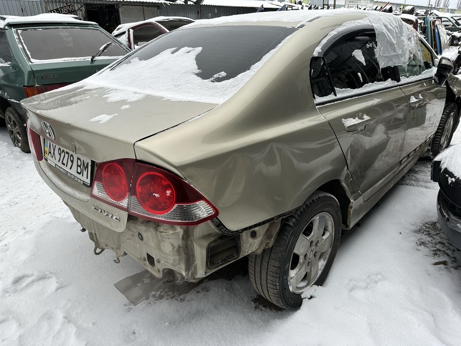 Хонда Сивик после  ДТП на ходу