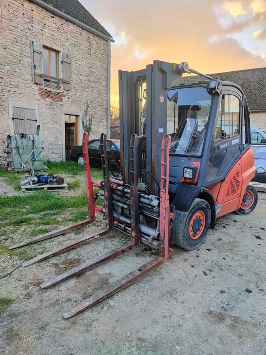 Wózek widłowy Fenwick Linde H50d 5T